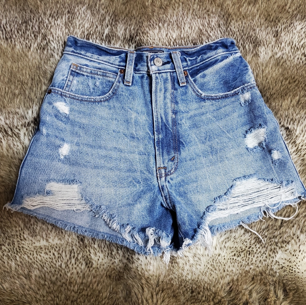 Abercrombie Denim Shorts (Natural Rise Shorts)